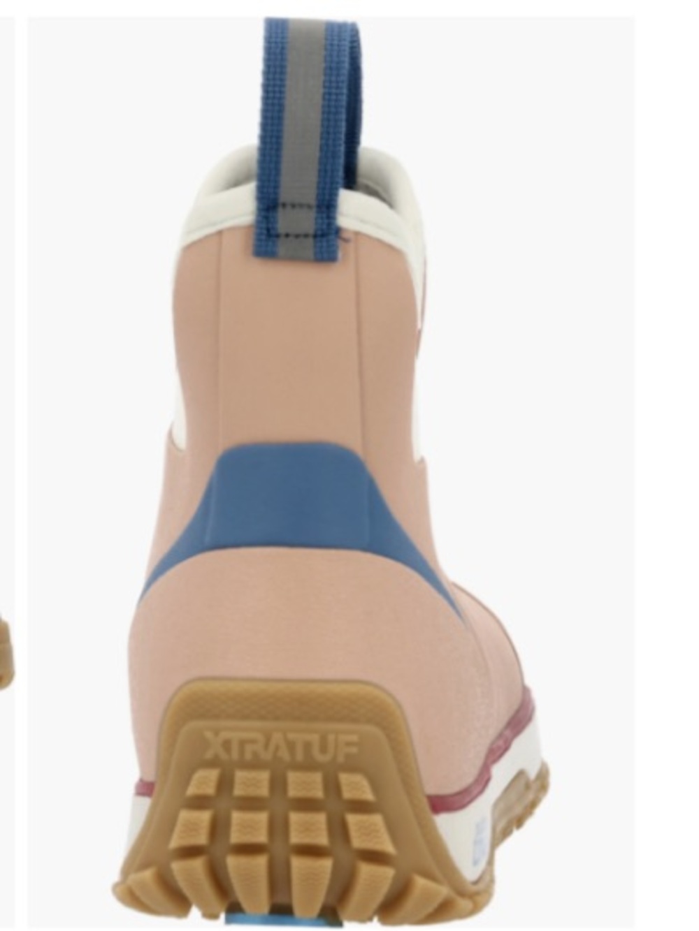XTRATUF Ice Fleece Lined Waterproof Ankle Deck Boot, Rose, Size 8, NWOT Display - Picture 3 of 12